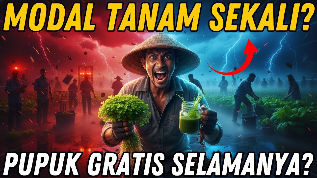 TANAMAN INI DAPAT MENGGANTIKAN PUPUK SELAMANYA? 🌿 Mengapa FDA Malah Melarangnya?(Fakta Terbongkar)‼️