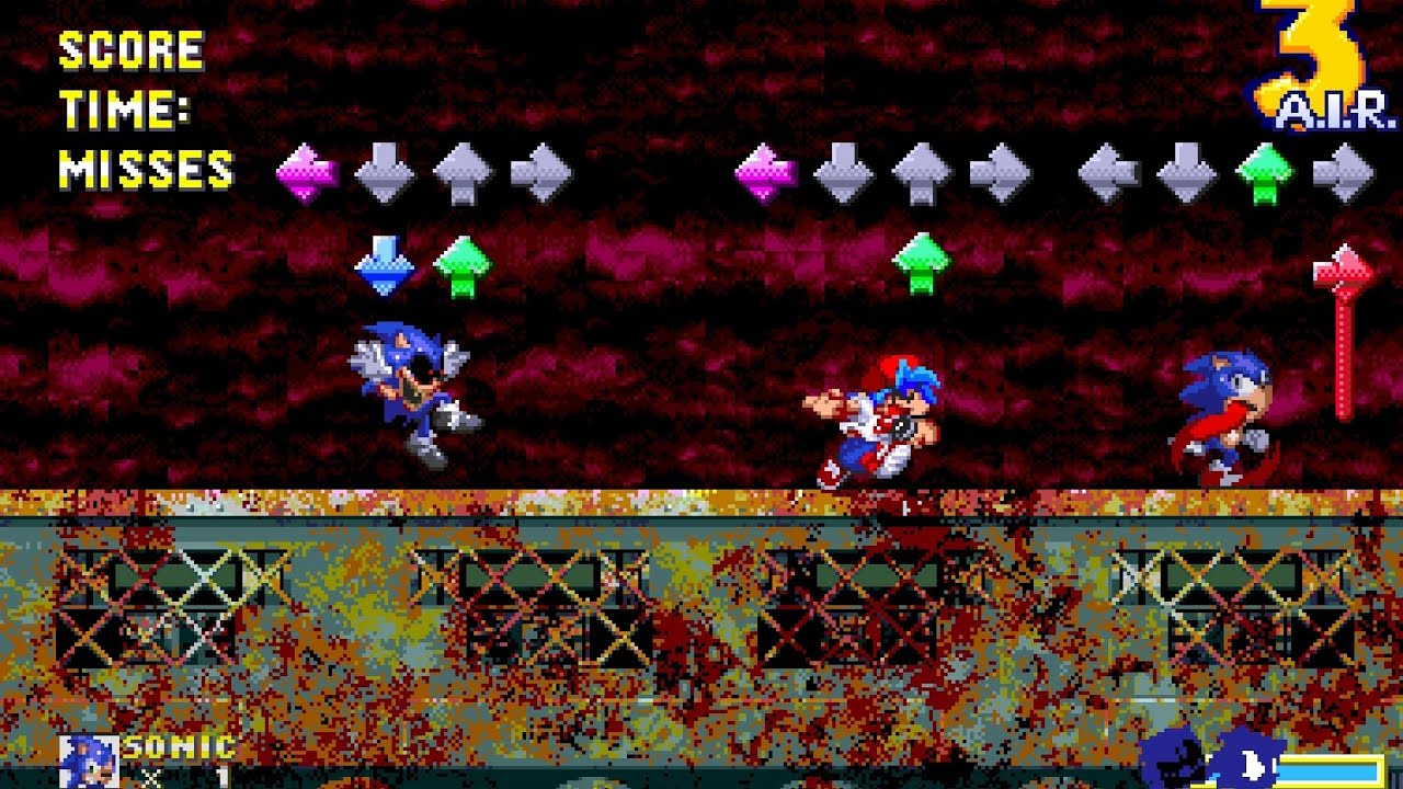 Sonic 3 A.I.R Confronting yourself FF MIX