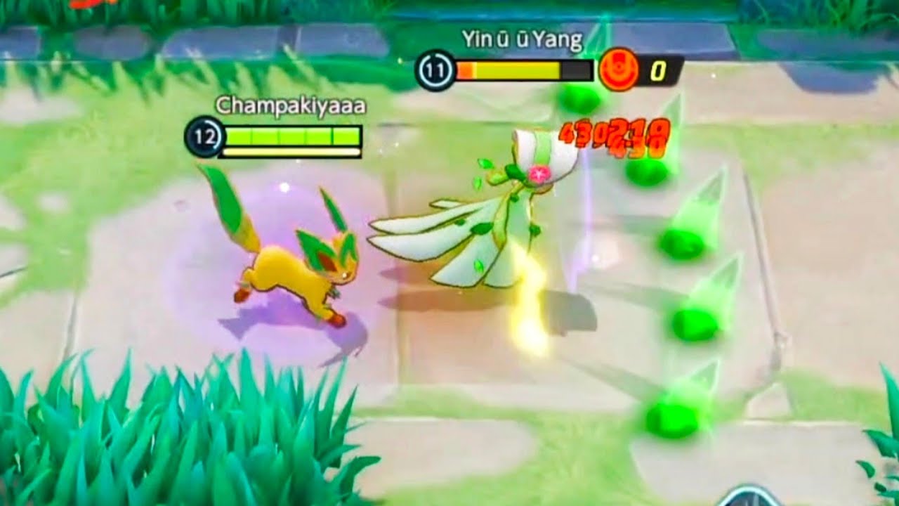 Leafeon users be like... | Pokemon UNITE clips