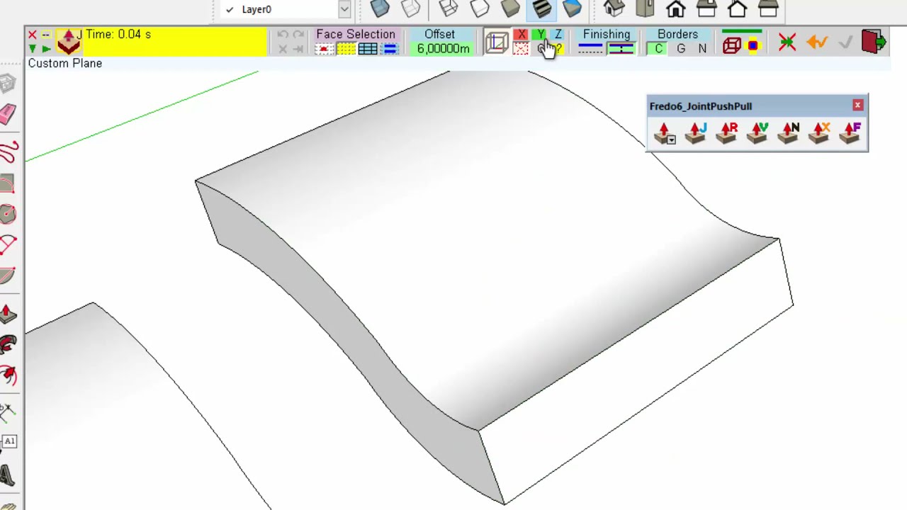 ⬆️ Join Push Pull Plugin para SketchUp
