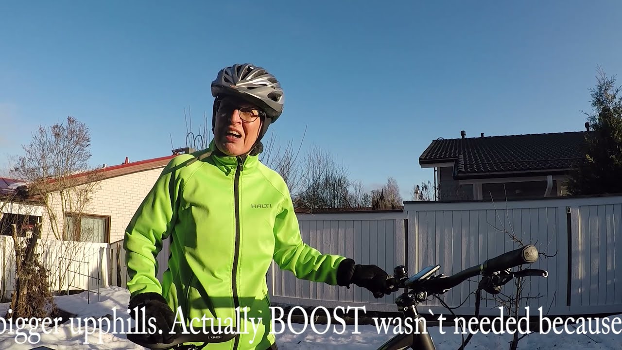 My first ride on e-Bike