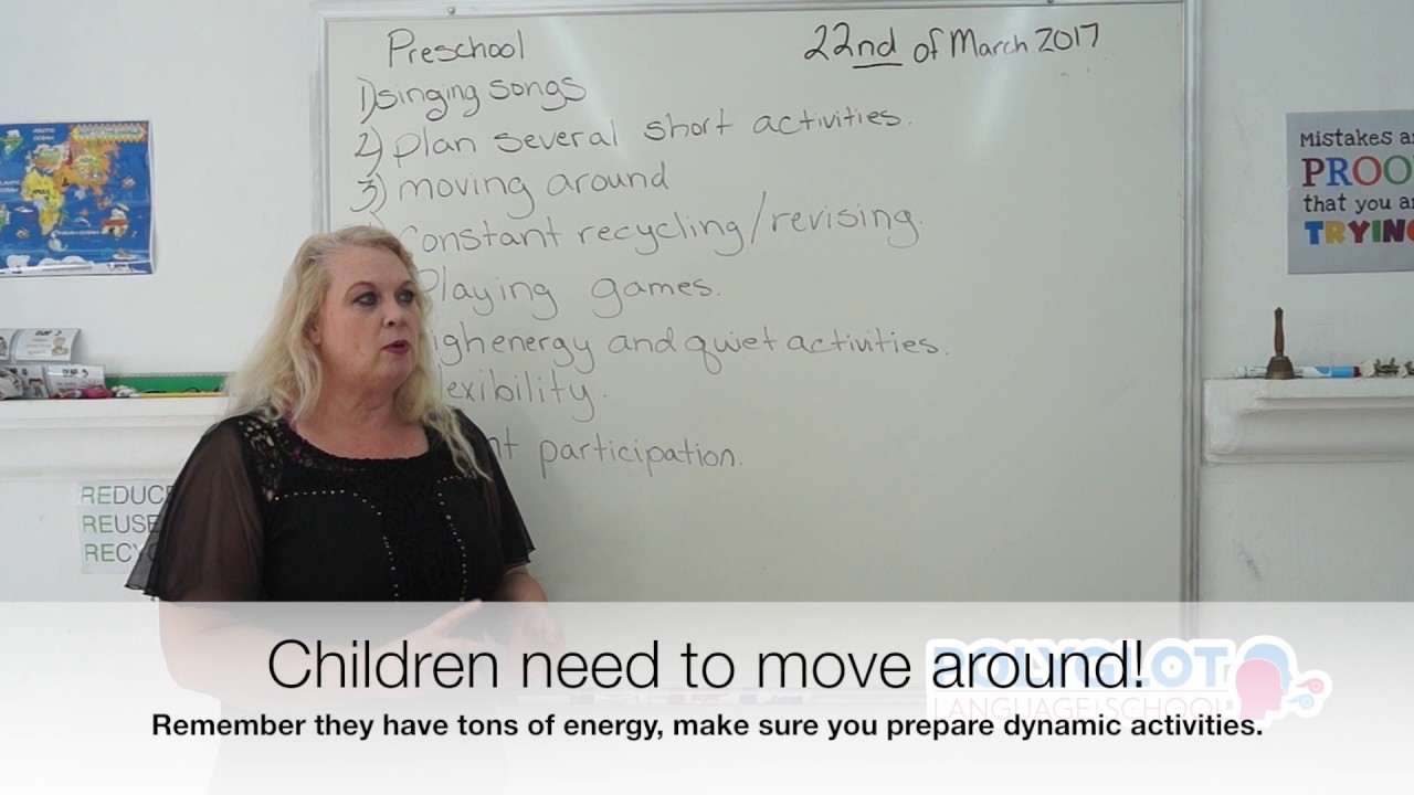 Polyglot Teaching Preschool Children