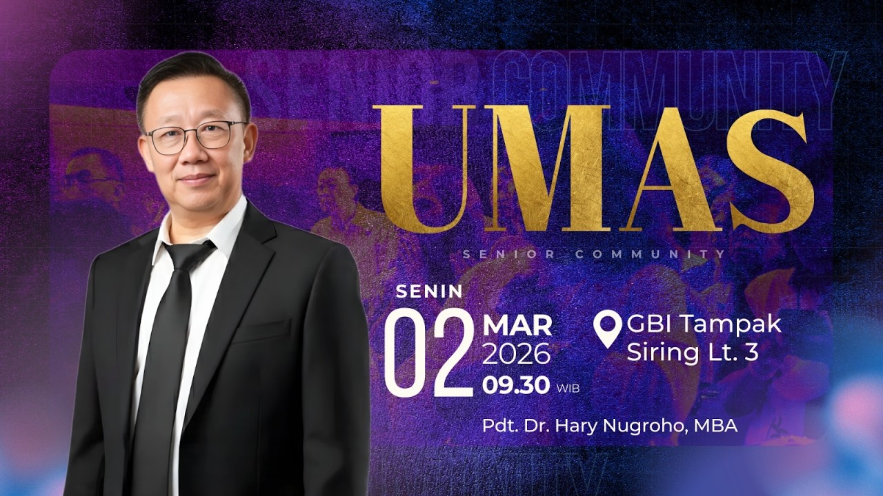 Pdt.Dr.Harry Nugroho | Ibadah Senior Community GBI Rayon 1D - Senin 2 Maret 2026