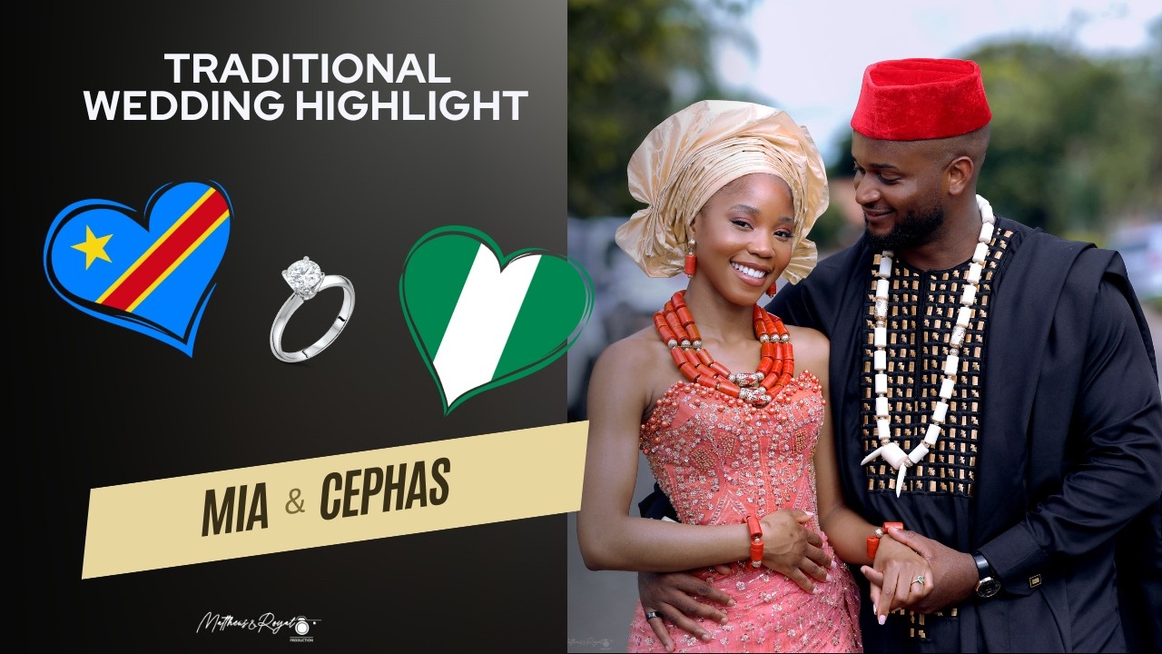 Mia & Cephas Romantic Wedding Highlight Video | Emotional Vows and Stunning Venue - Nigerian