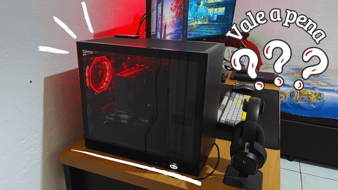 Meu novo Gabinete Gamer - Unboxing Aigo Darkflash DS210 / Deu Ruim 😢