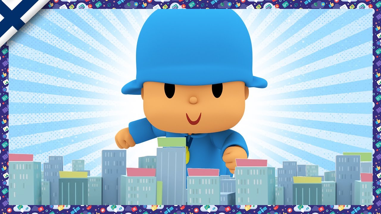 Poczilla! [ 2x45 ]  | POCOYO Suomeksi | Halloween-sarjakuva! | Lastenohjelma