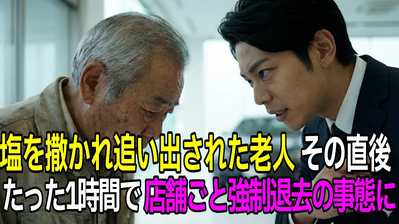 油まみれの高齢清掃員を汚いと追放した新任工場長、実は神の手を持つ職人と知らず翌日倒産寸前に追い込まれる結果【感動する話】【朗読】