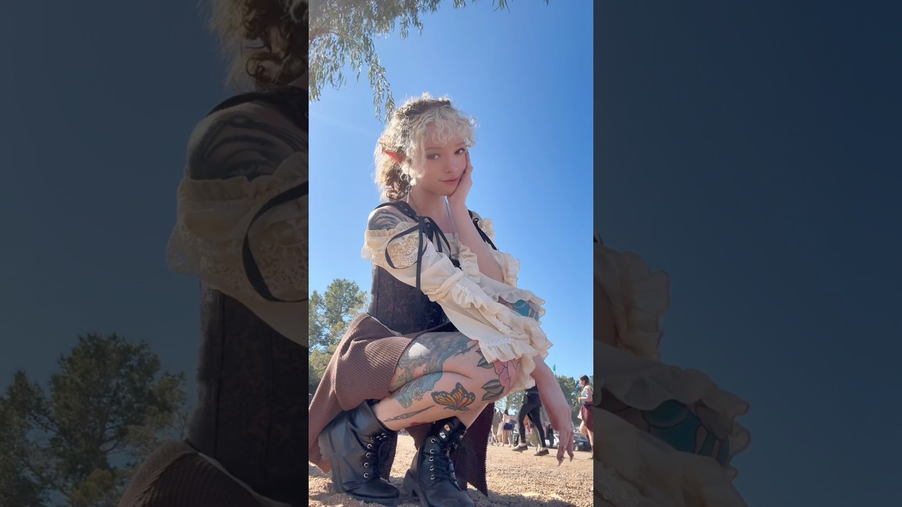 it&rsquo;s that time of the year again #renfair #renaissancefestival #fairycore #ootd ￼