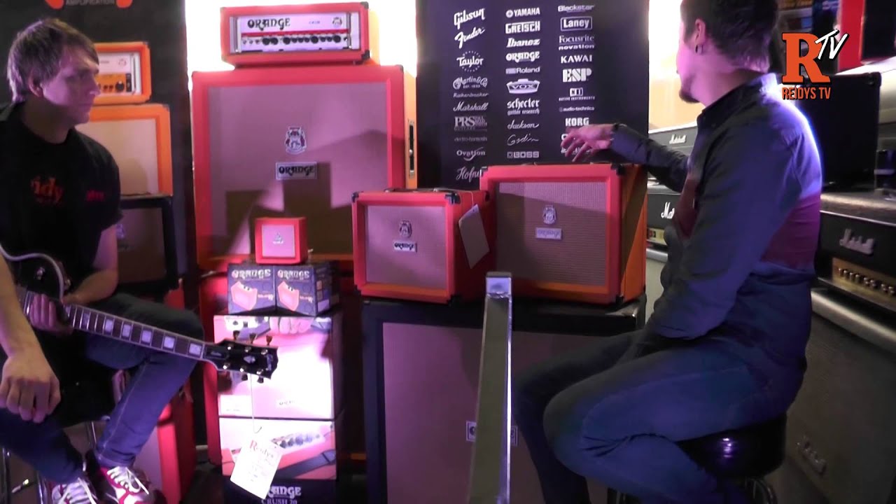 Orange Crush 35RT Combo with Marcus from Orange Amps
