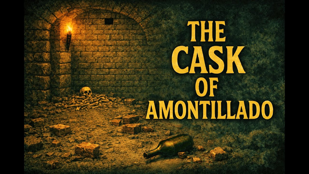 “The Cask of Amontillado” | Classic Gothic Horror Audiobook / Storytime Narration