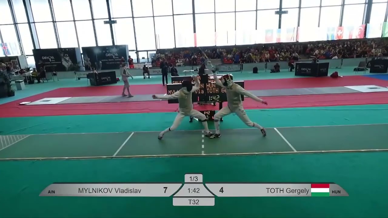 Euro Champs 2025 SMF - L32 - Vladislav Mylnikov RUS v Gergely Toth HUN