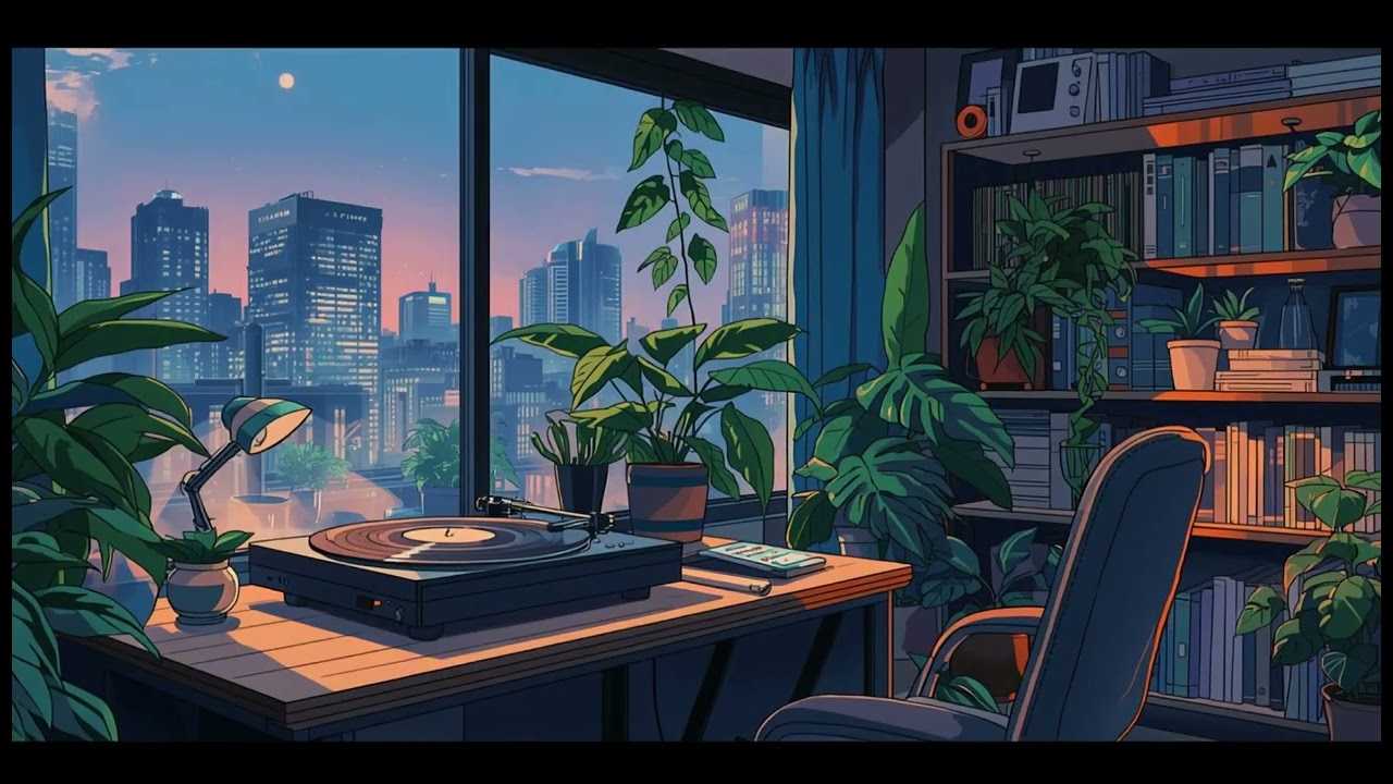 Lofi beats, relaxing mood, for study and work