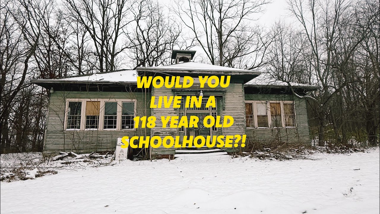 Old schoolhouse renovation; 1908 historic schoolhouse 