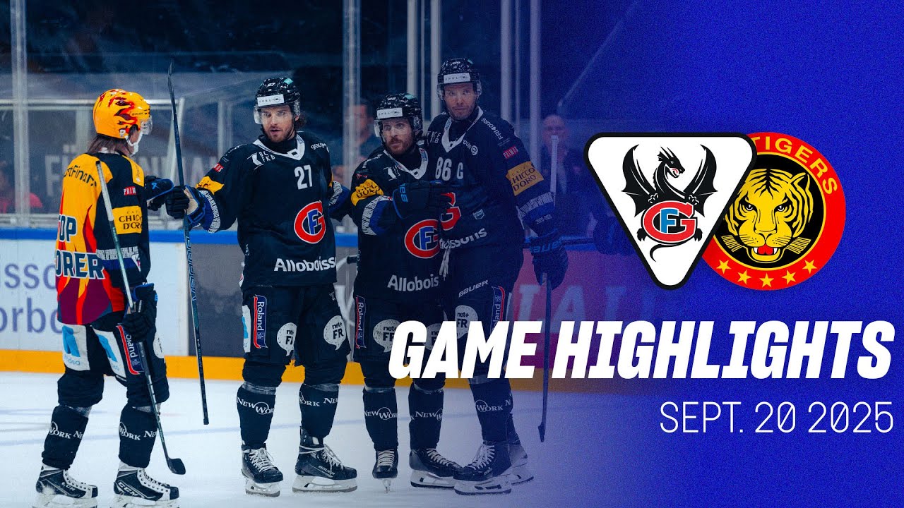HC Fribourg Gotteron vs. SCL Tigers - Game Highlights