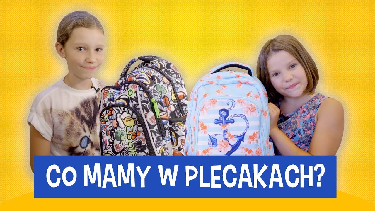 Co mamy w plecakach?