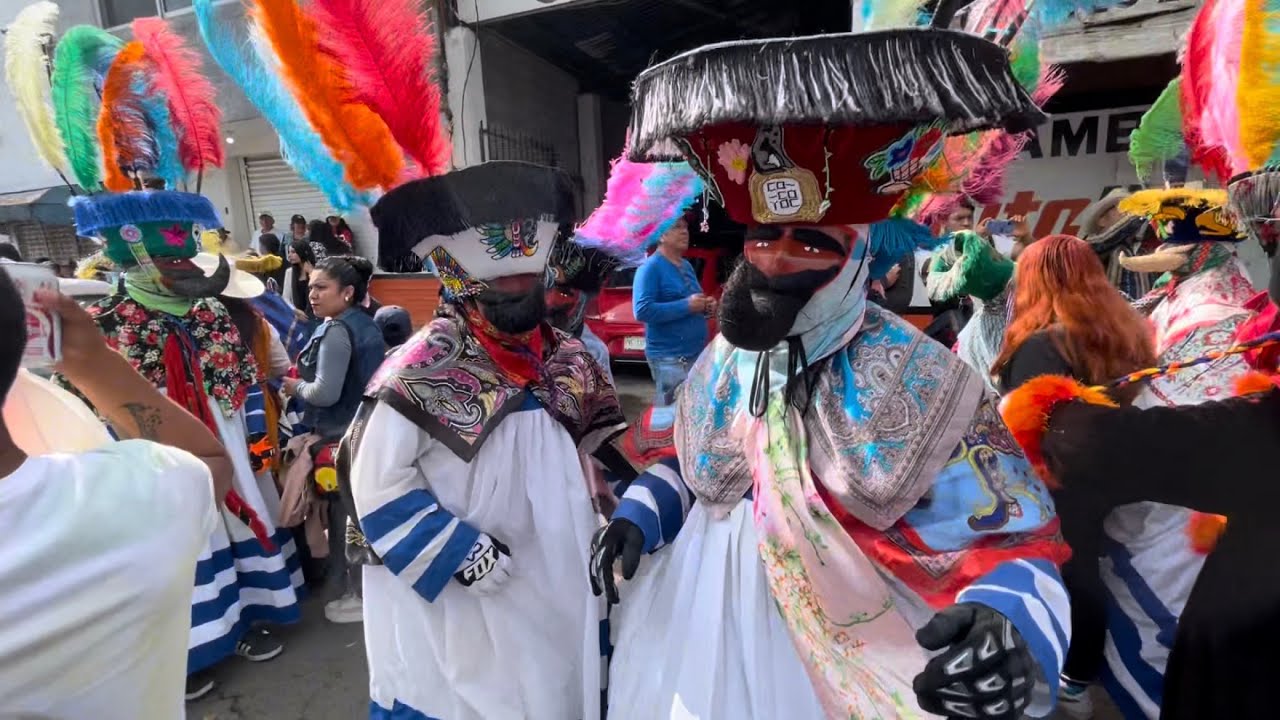 Gran Brinco de Chinelos/Banda Apache/Feria de Chalco 2025 en Honor a Santiago Apóstol.