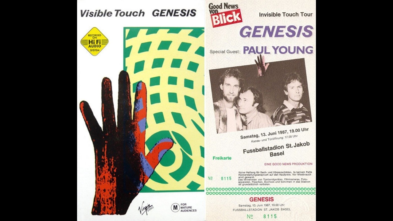 GENESIS - INVISIBLE TOUCH TOUR Documentary - 
