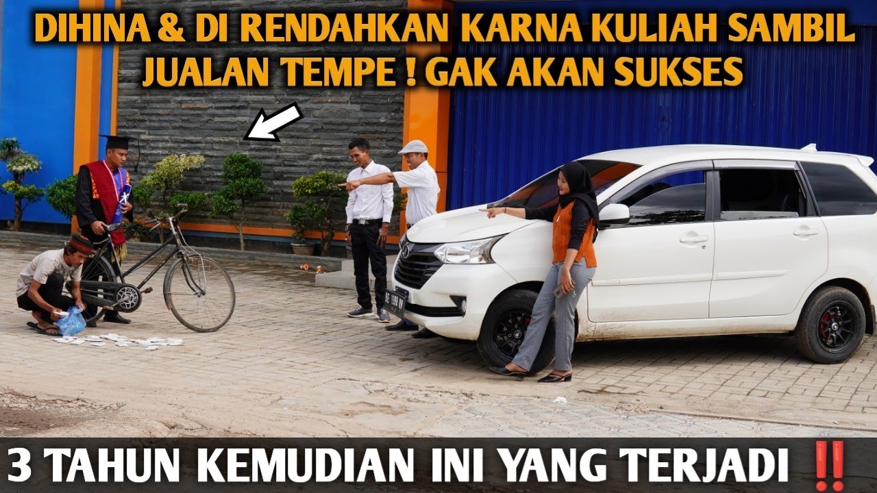 DIHINA & SELALU DIRENDAHKAN KULIAH NYAMBI JUALAN TEMPE ! 3 TAHUN KRMUDIAN INI YANG TERJADI ‼️