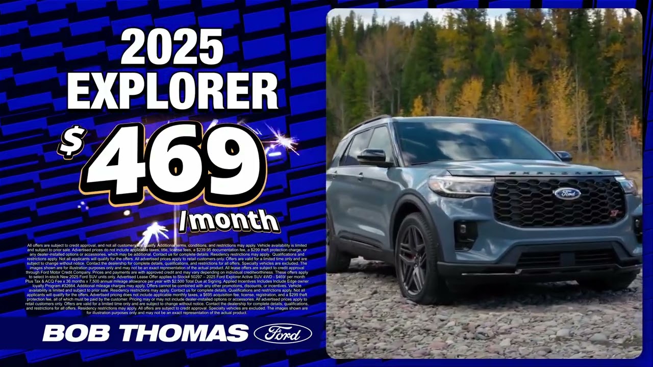 FINAL DAYS: Ford SUV Employee Pricing at Bob Thomas Ford &ndash; Fort Wayne!