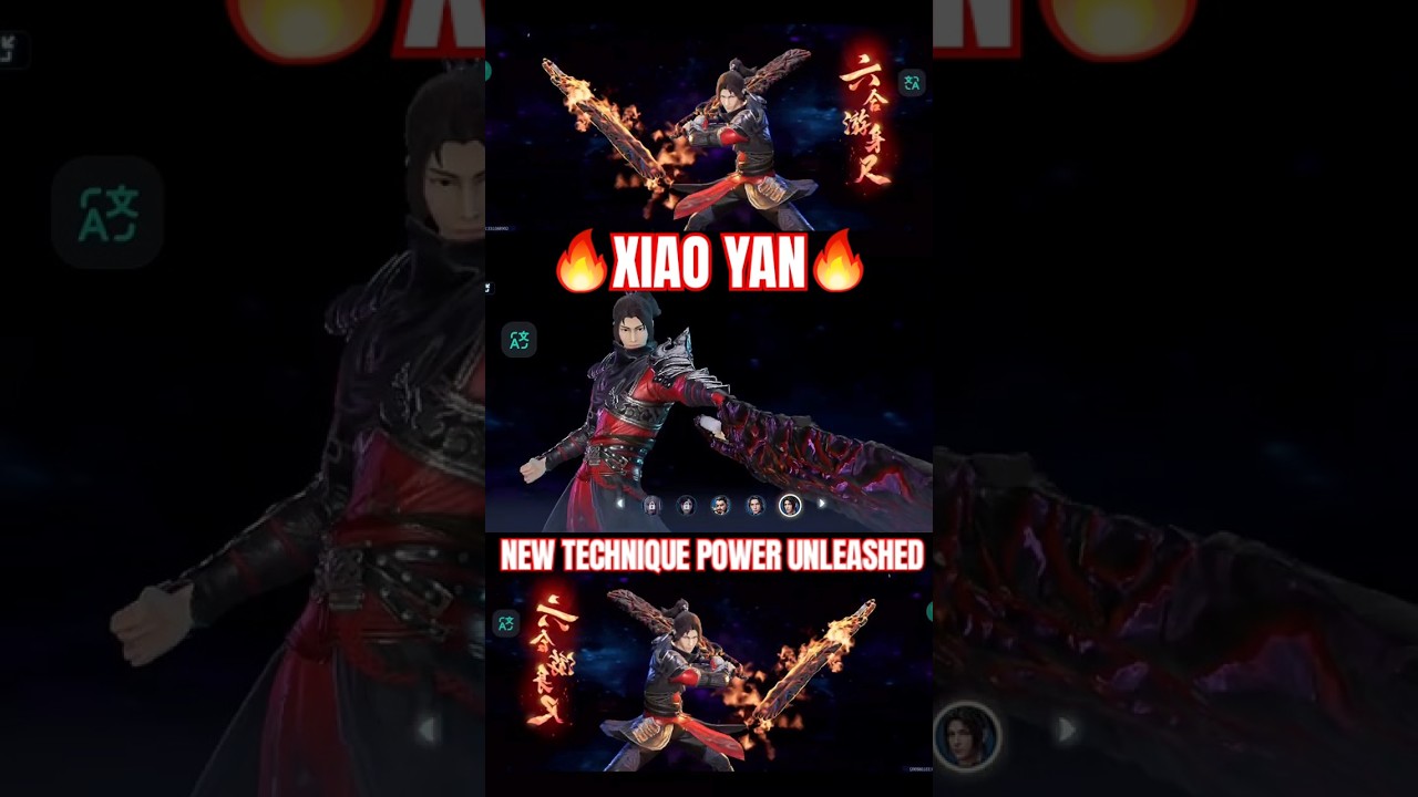 🔥🔥XIAO YAN NEW TECHNIQUE POWER UNLEASHED IN BTTH GAME🔥🔥@BTTHXGAMER #btth #trendingshorts #viral