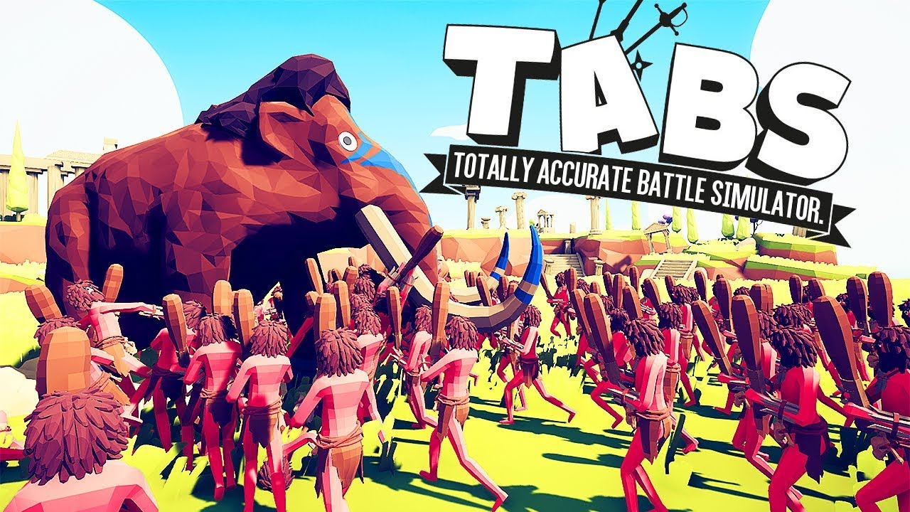 МАМУТ СРЕЩУ 100 ЧОВЕКА! #1 - Totally Accurate Battle Simulator 2019