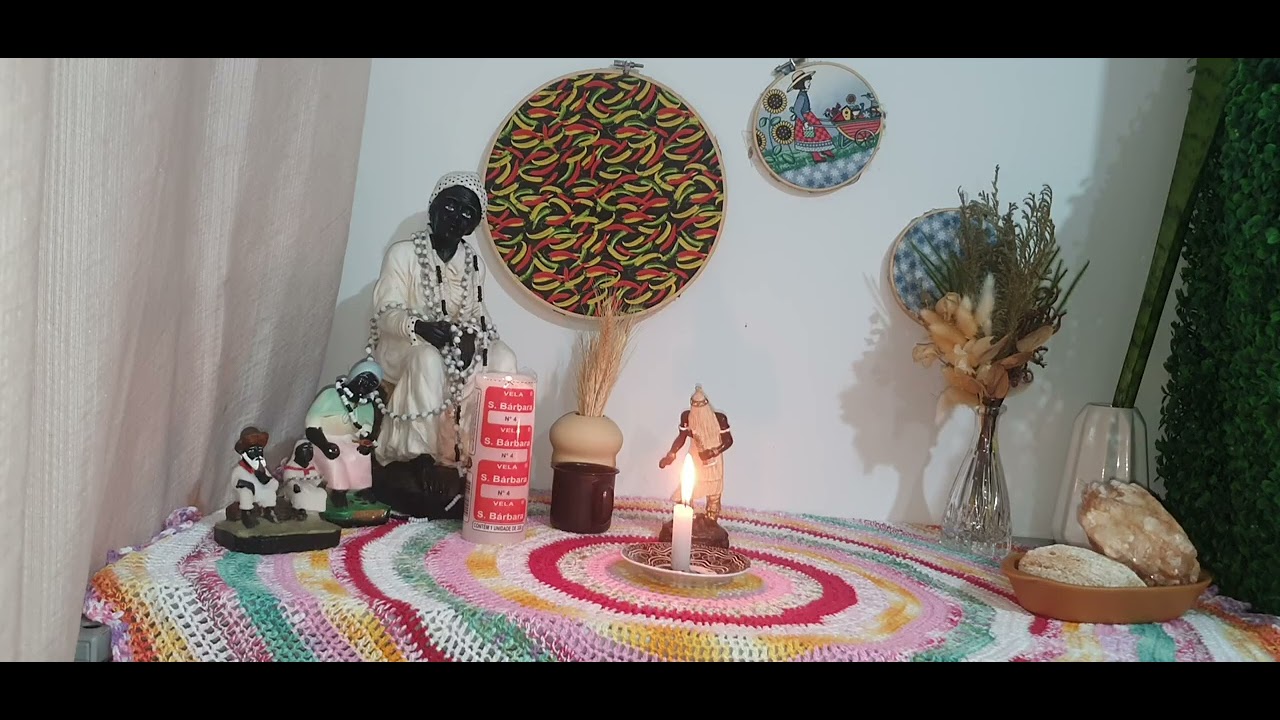 ATENDIMENTO COLETIVO ESPIRITUAL COM VÓ CONGA E OMULU E OBALUAÊ 