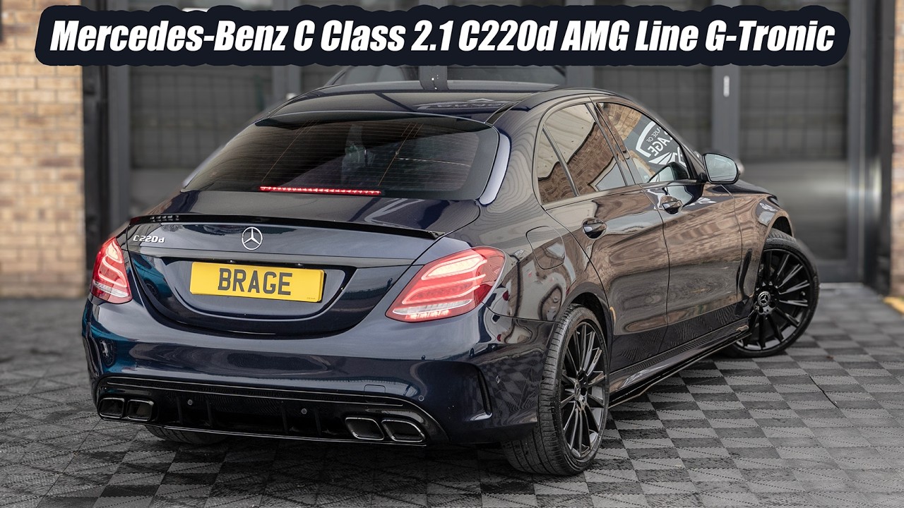 Mercedes-Benz (M24 OYD) C Class 2.1 C220d AMG Line G-Tronic #mercedescclass #mercedesamg #amgline