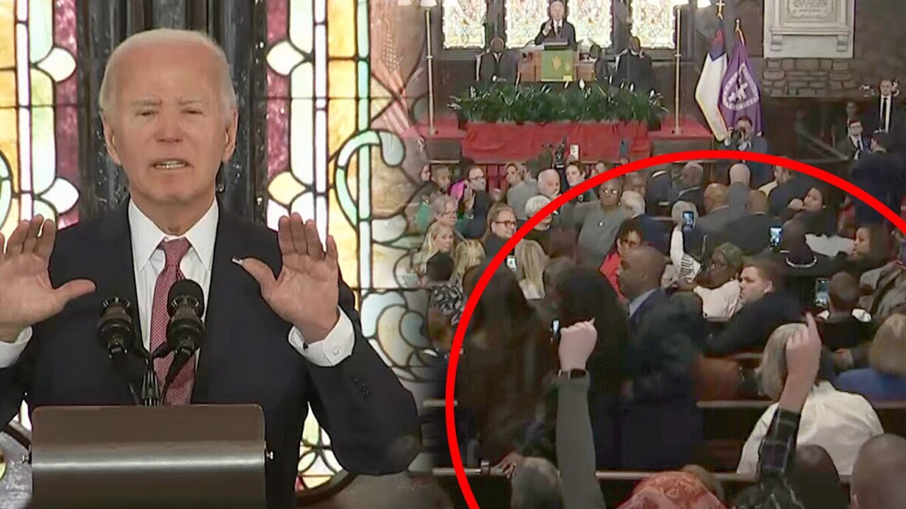 Israel-Hamas: Biden speech interrupted by protesters calling for ceasefire