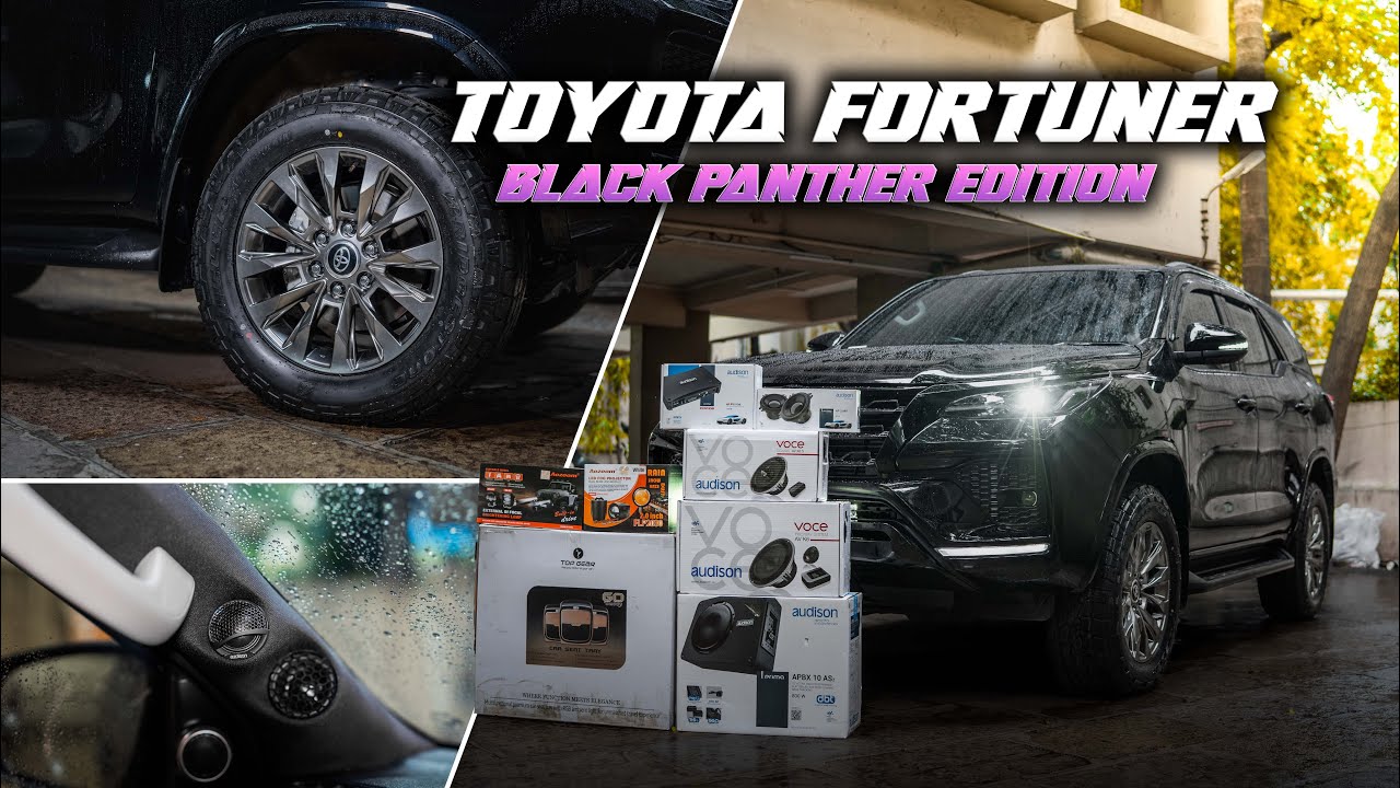 We Spent ₹XX Lakhs on this Black Fortuner | See The Final Result!