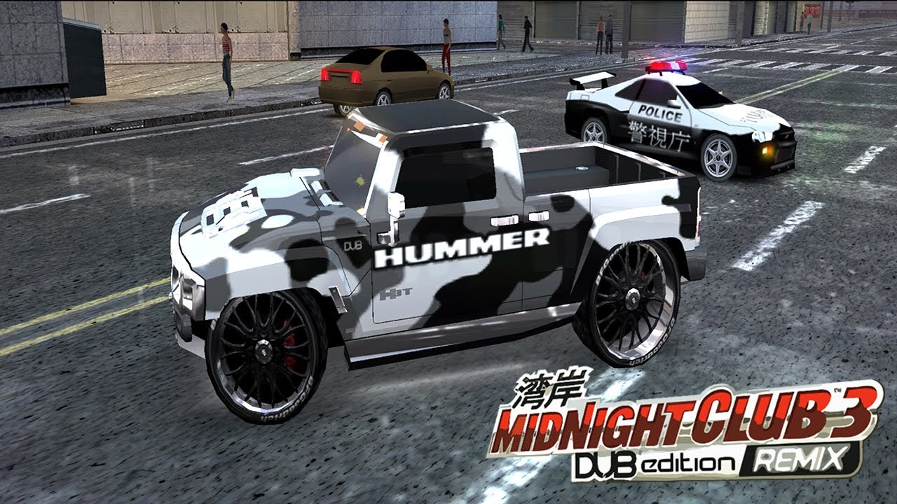 Hummer H3T │ Tokyo │ Midnight Club 3 Remix (PCSX2) 4K 60FPS