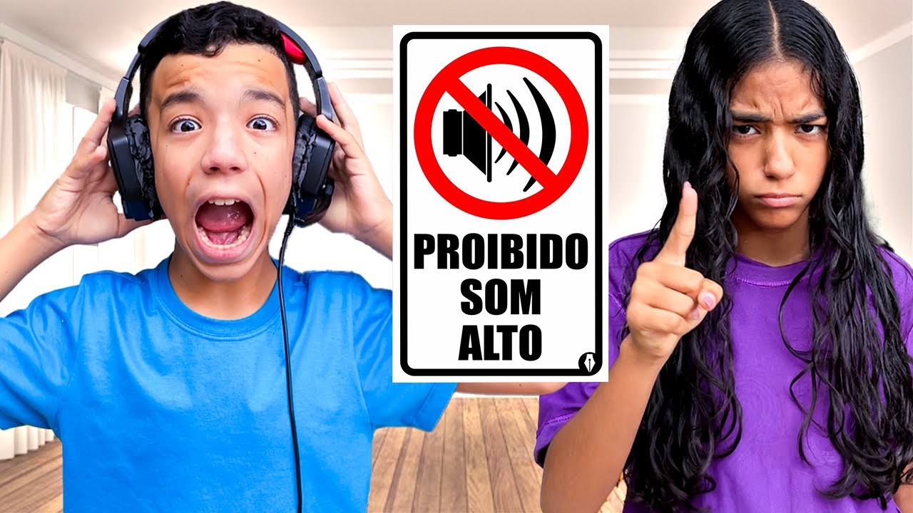 ME AJUDE... Meu Irmão Não Consegue Me Escutar Super Família Kids