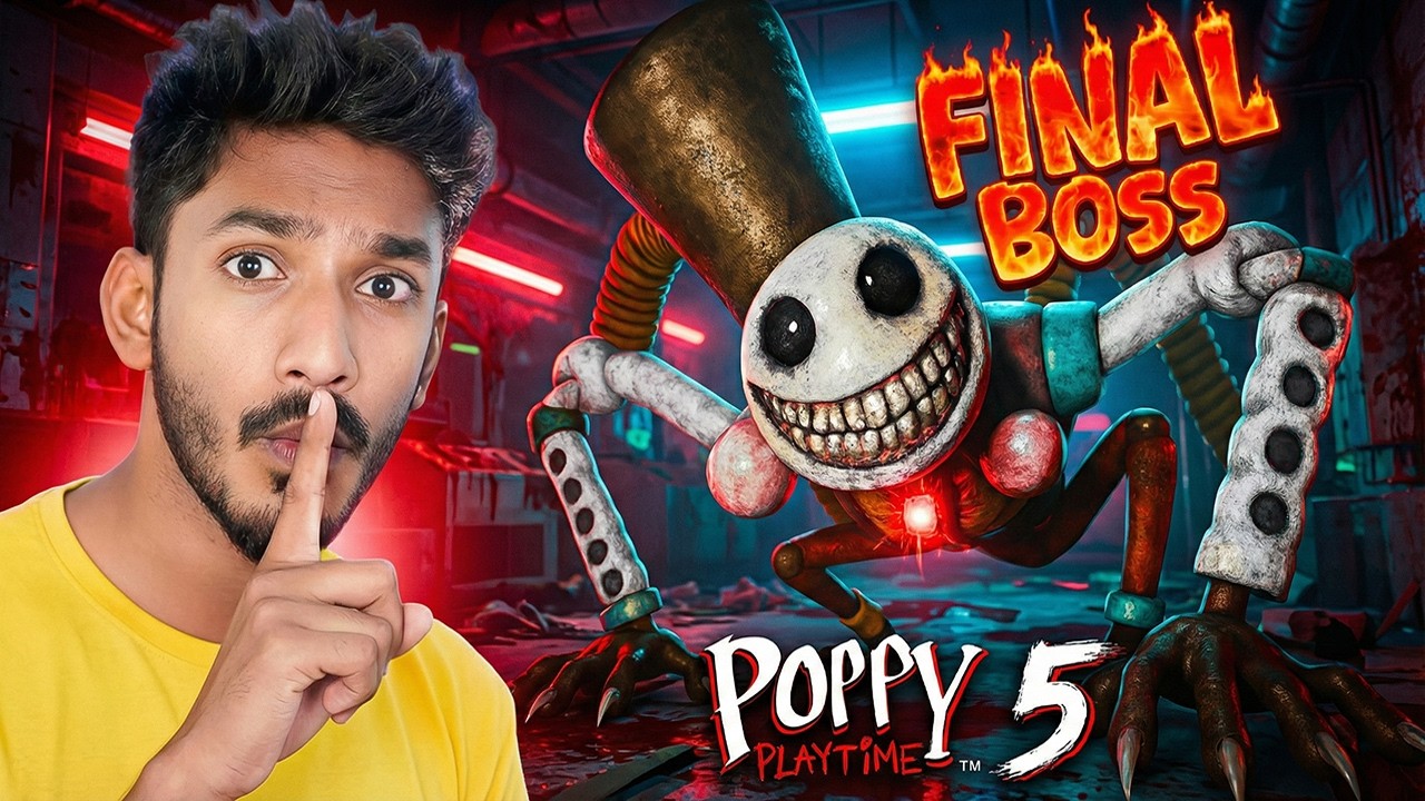 POPPY PLAYTIME CHAPTER 5 TAMIL GAME LIVE! (FULL PLAYTHROUGH) P3