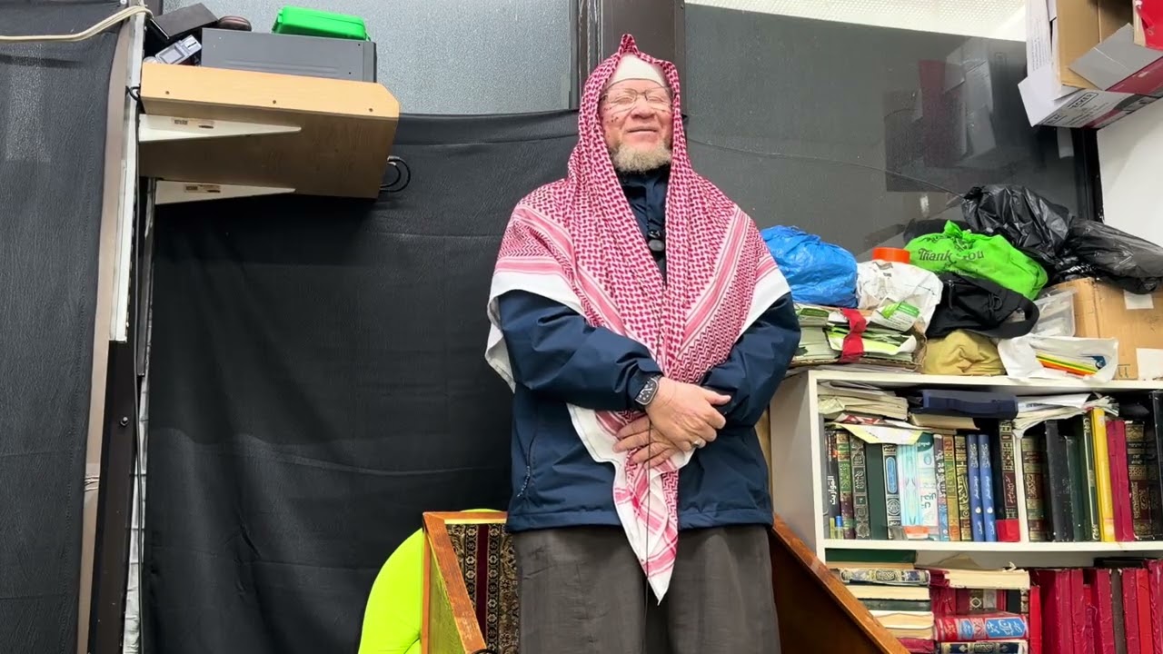 Friday Kutbah at masjid tawba Bronx NYC By sheikh Chebbo Oggo Cham-Ha 
