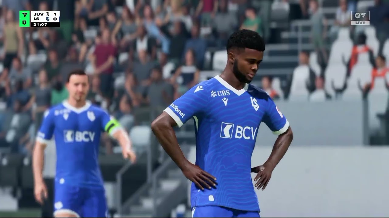 Juventus vs Lusanne Sport EA FC 26 Sim Match