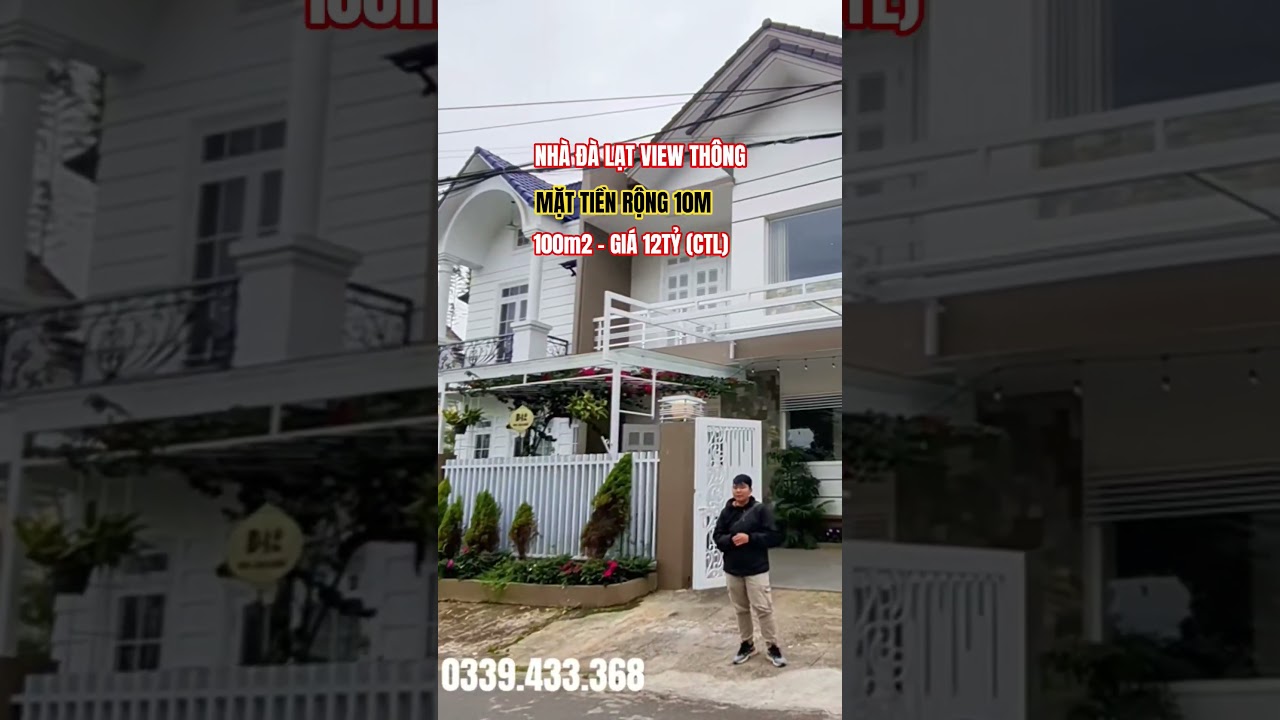 Nh&agrave; Đ&agrave; Lạt đẹp view th&ocirc;ng #shorts #nhadalat #nhadalatdep #touyenbds
