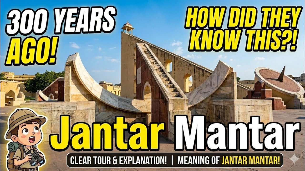 Jantar Mantar Guide: A Detailed Tour & Explanation of Jaipur&rsquo;s Astronomical Wonder!