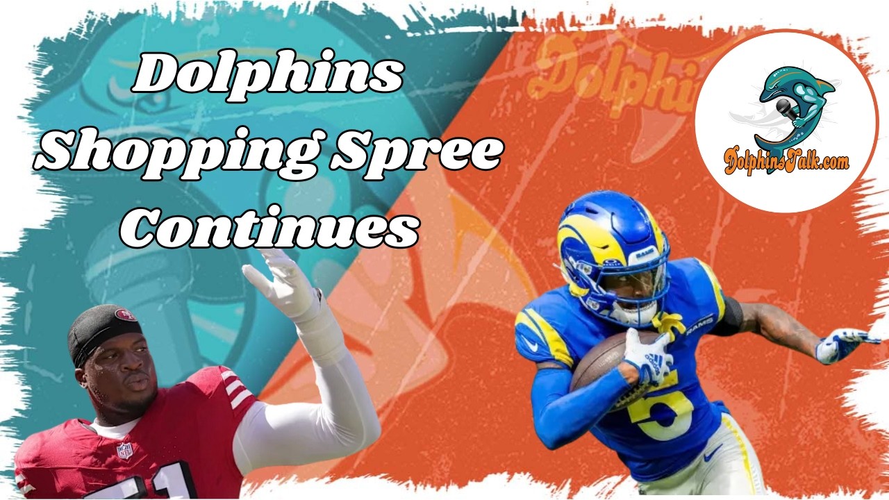 Dolphins Shopping Spree Continues as they Sign 3 More Free Agents