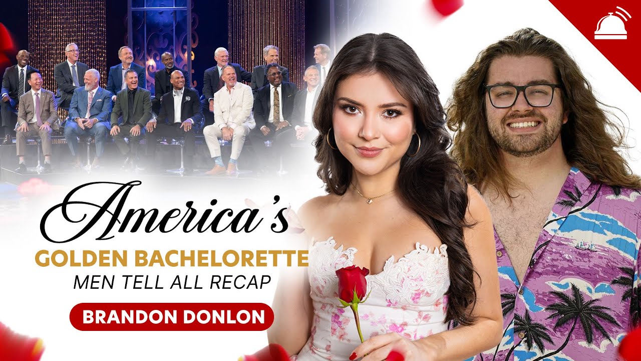 Brandon Donlon Talks The Golden Bachelorette Men Tell All | America Tells All
