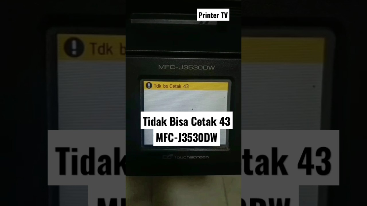 невозможно напечатать 43 невозможно напечатать 43 mfc-j3530dw#shorts