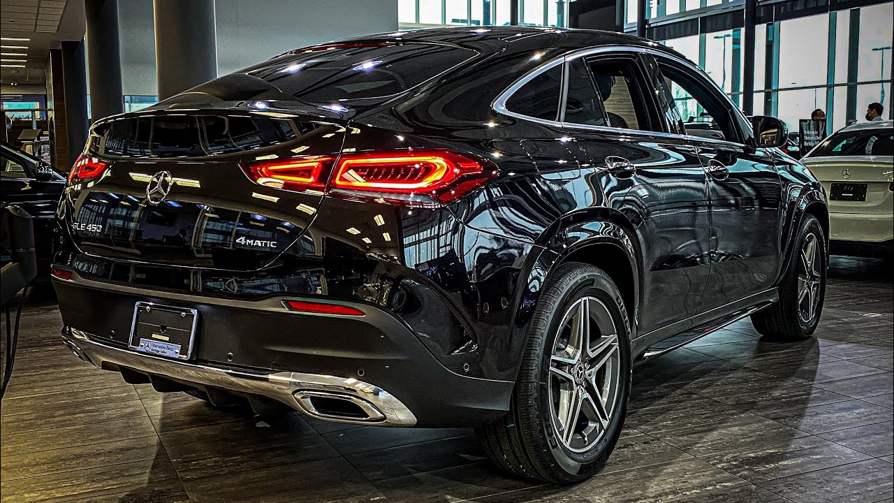 2022 Mercedes Benz GLE 450 Coupe is $100000 *FAMILY SUV* Visual Review in [4K]