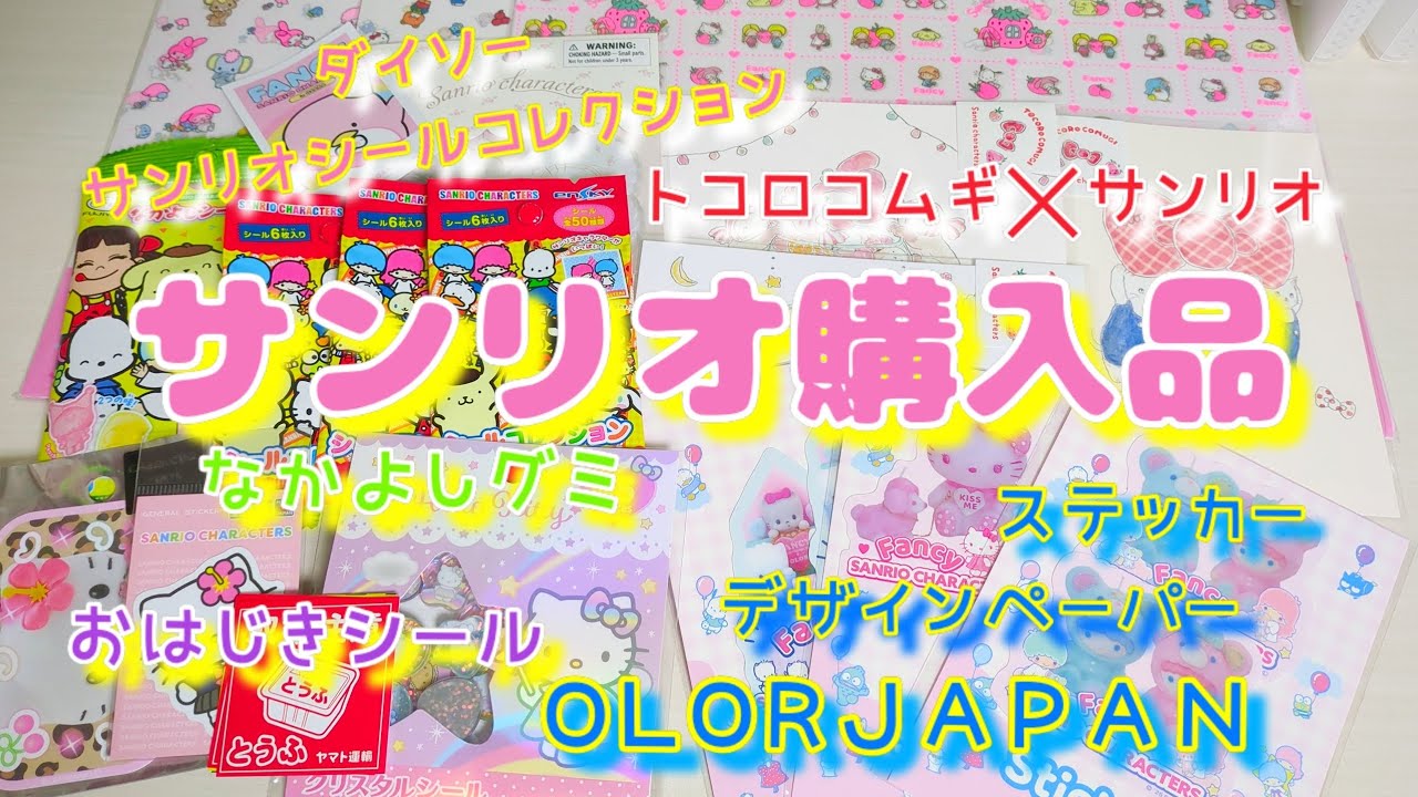 サンリオグッズ購入品🛒✨