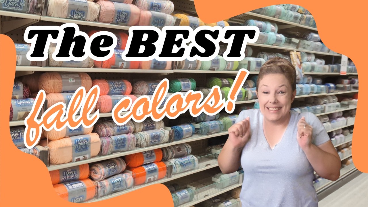 Hobby Lobby Fall Autumn Yarn Haul! #yarn #hobbylobby