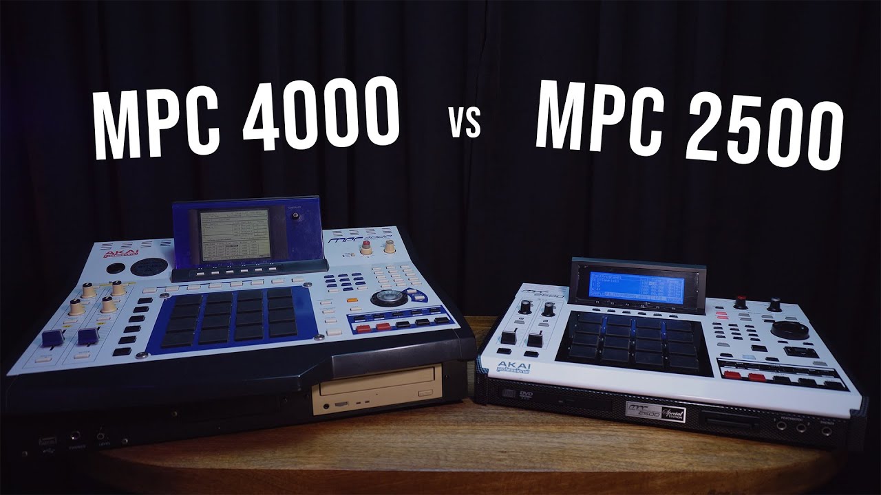 Akai MPC 4000 vs MPC 2500 - Sampling Comparison | #mpc4000 #mpc2500 |
