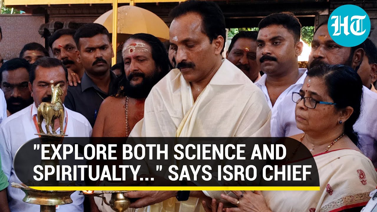 Chandrayaan-3 Success: ISRO Chief Calls Science & Spirituality 'Way Of Life' As He Visits Temple