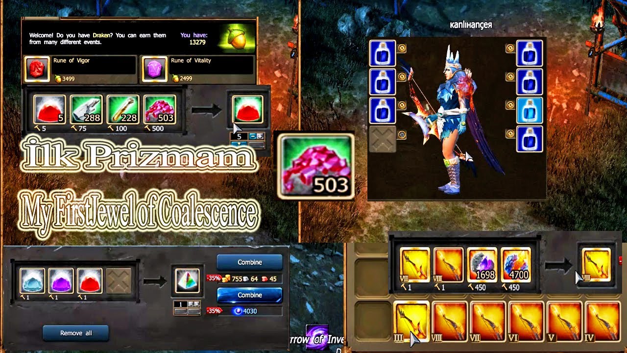 My Ranger Progress Update #13 - Drakensang Online Kanlıhan&ccedil;er | My First Coalescence !