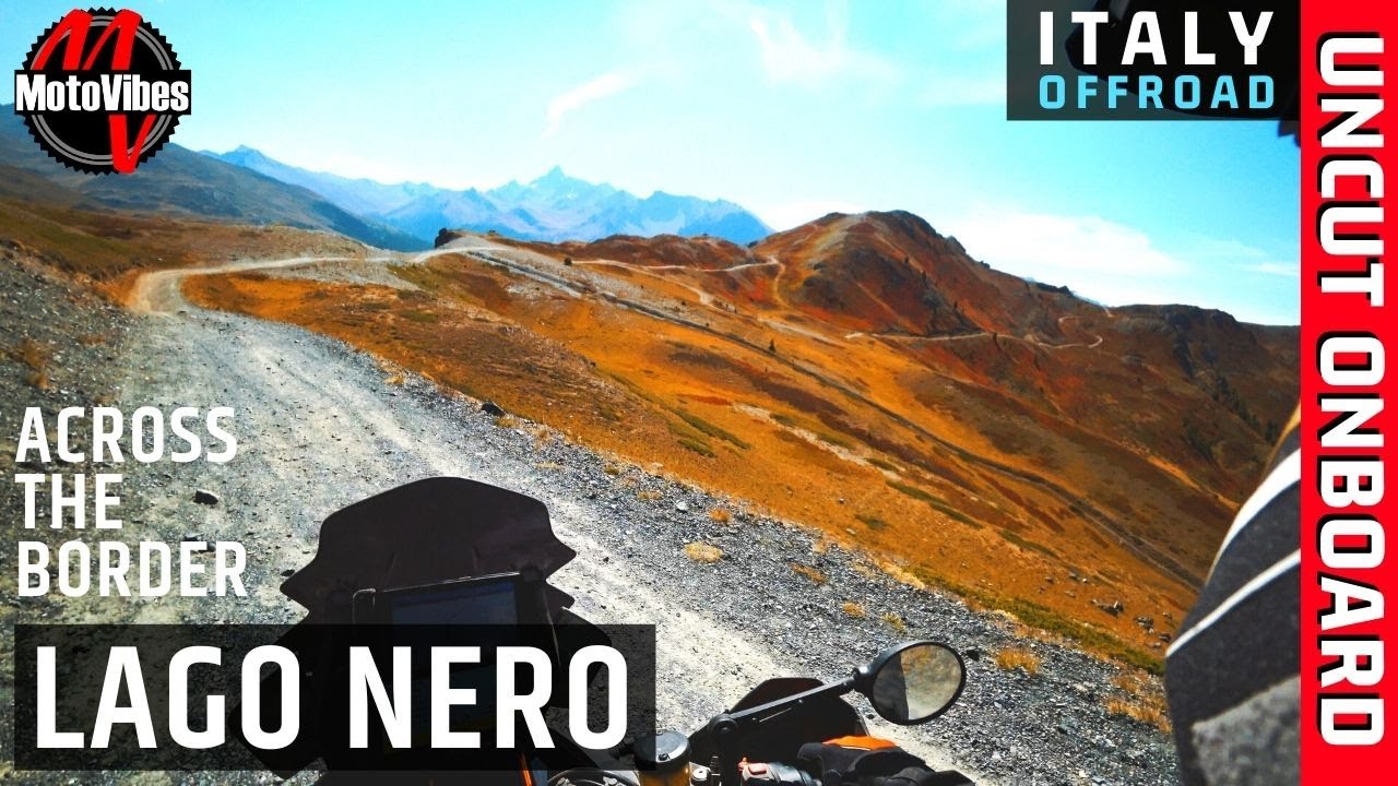 LAGO NERO OFF-ROAD ITALIAN-FRENCH BORDER // FULL LENGTH ONBOARD // KTM 1290 Super Adventure S