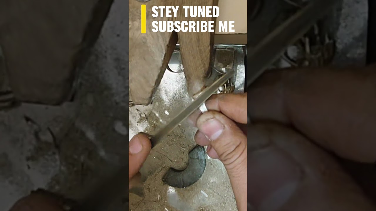 Silver Ring Making Sand Casting @CraftedByAmir  