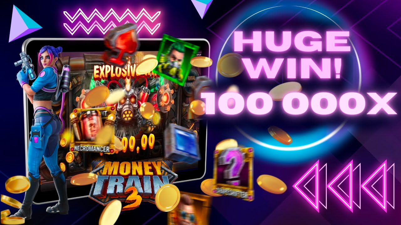 MEGA 100,000 X BET WIN ON MONEY TRAIN 3 SLOT FROM RELAX GAMING