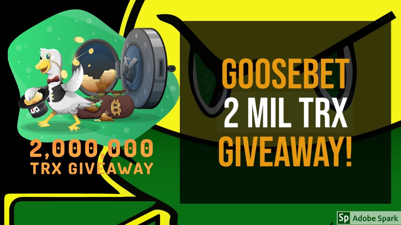 🚀 Powermine IGoose & GooseBet.io 2,000,000 TRX Giveaway! 🚀