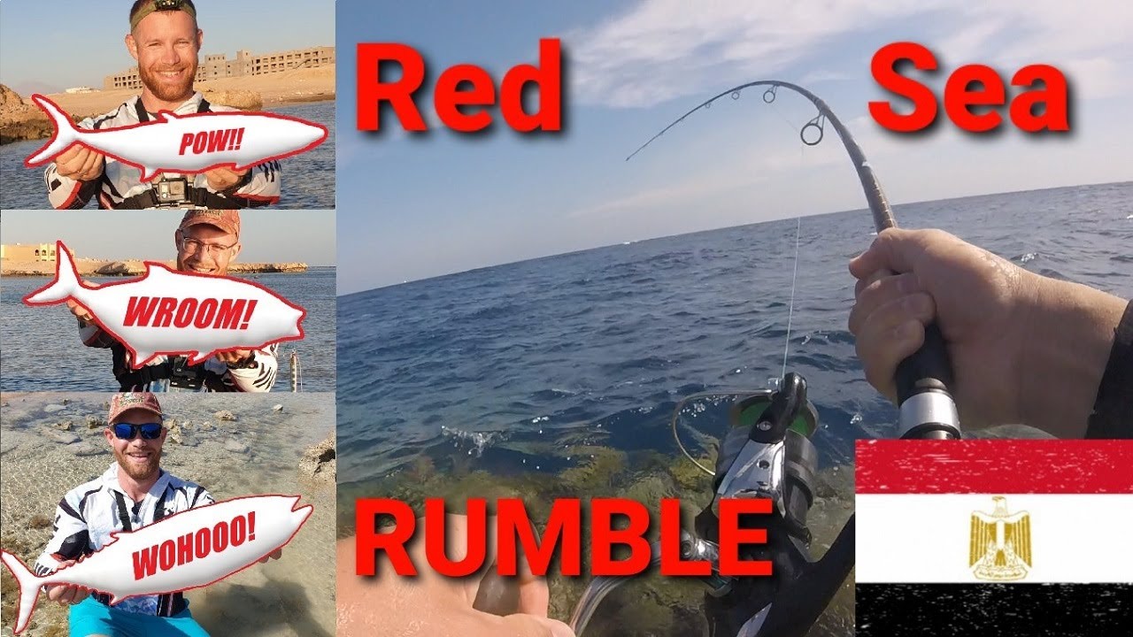Red Sea Rumble - Shore Jigging Egypt (English subtitle) / Uferangeln in Ägypten